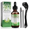 Rosemary Oil Hair Growth 60 ml with Derma Roller 0.25 mm Pure Rosemary Oil for Hair Eyelashes Eyebrows Face Skin Care Body Massage Nourishes the Scalp Improves Blood Circulation