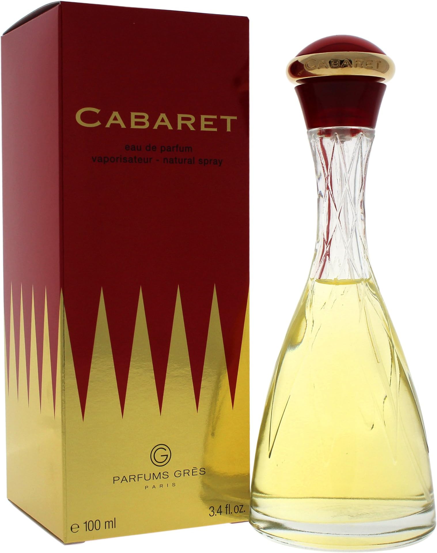 Cabaret By Parfums Gres For Women. Eau De Parfum Spray 3.4 Oz.
