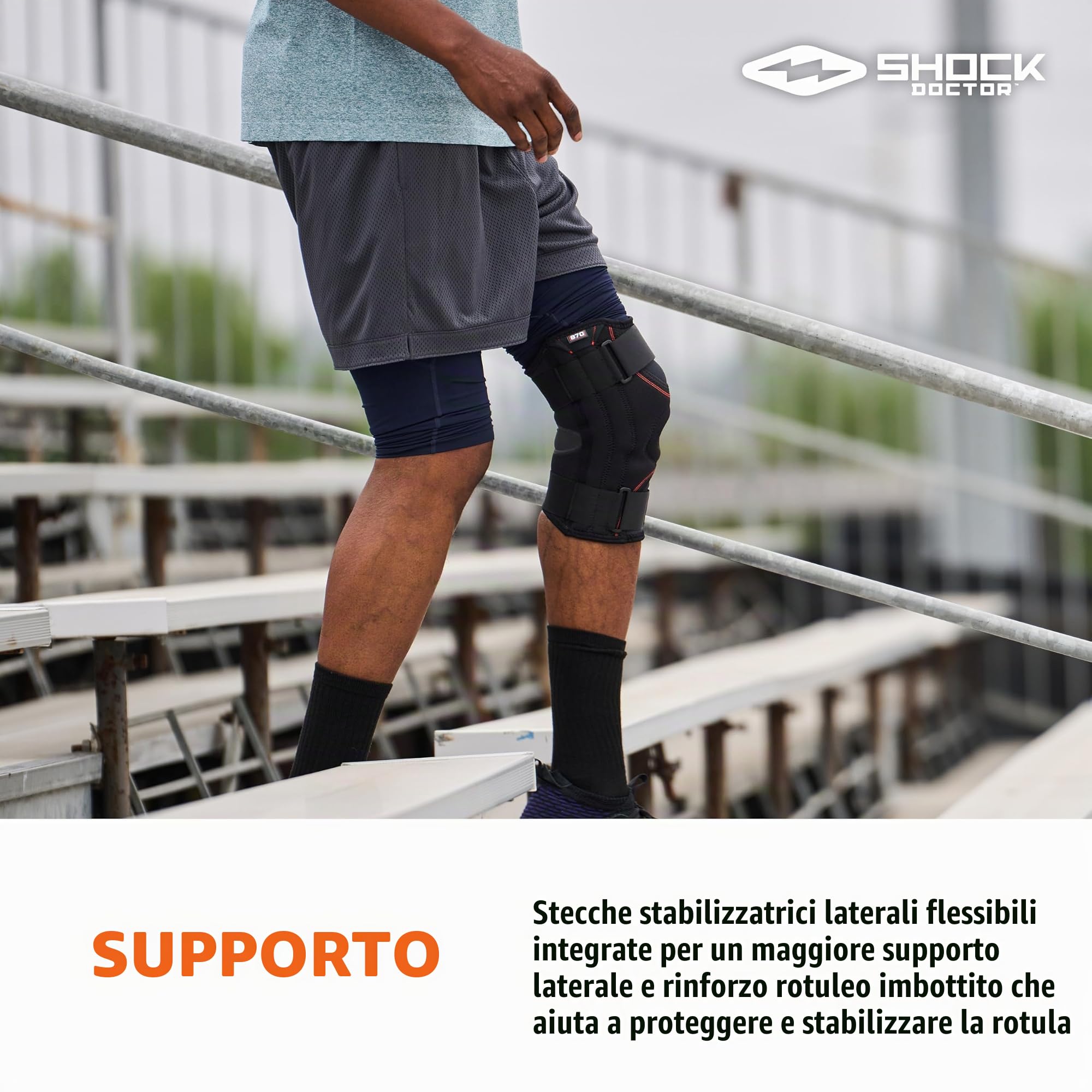 Shock Doctor Stabilizzatore Ginocchio con