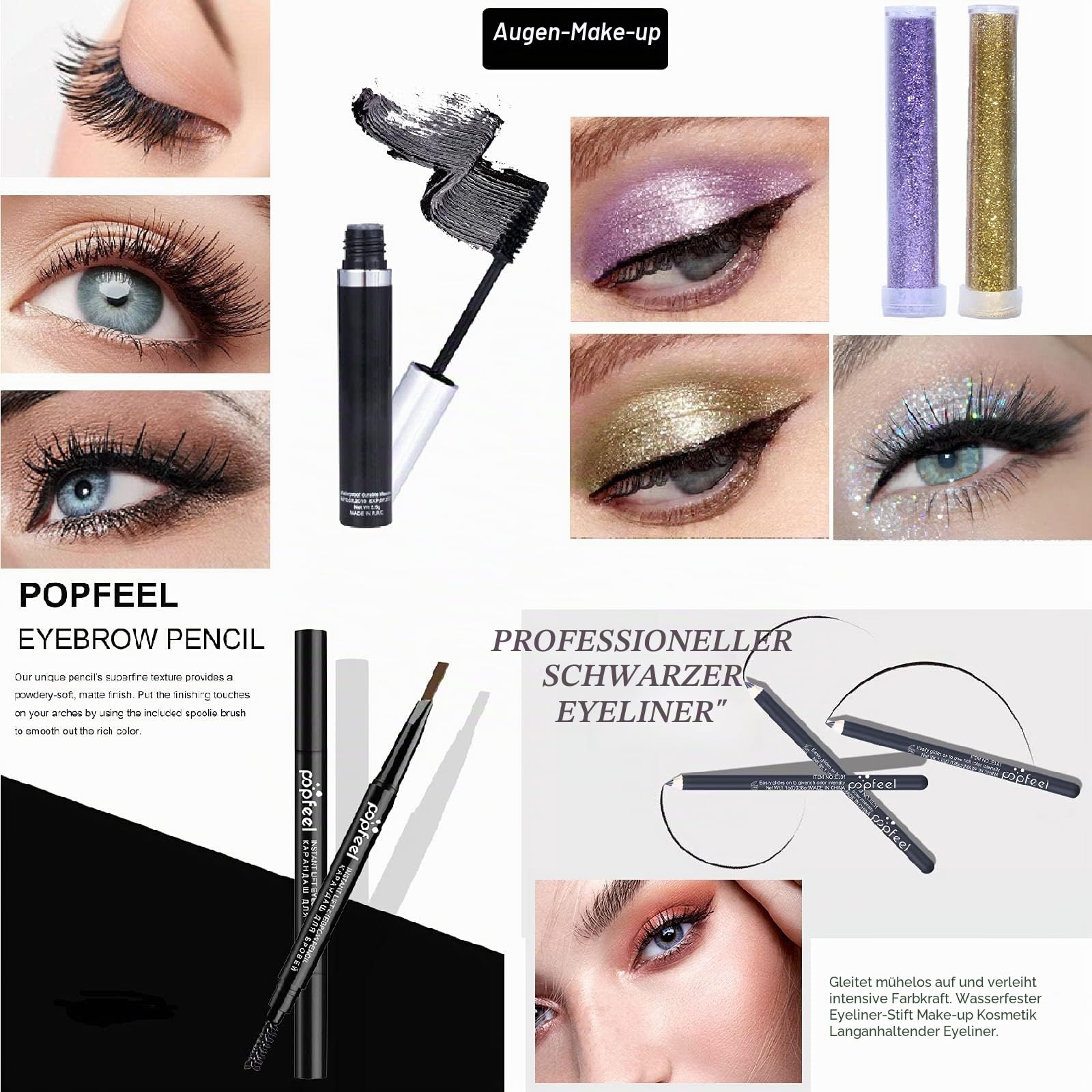34St Schminkkasten Make-Up Set, Professionelles Kosmetische Schmink Set mit Lidschatten Lippengloss Rouge Concealer Usw, Multifunktions Kosmetik Produkte für Teenager-Mädchen Frauen#1