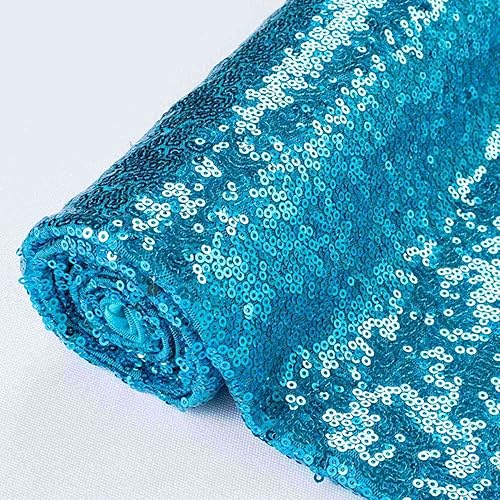 Vista 6 de Pardecor The Yard - Tela de malla con purpurina para coser, paño brillante (2 yardas, borgoña)