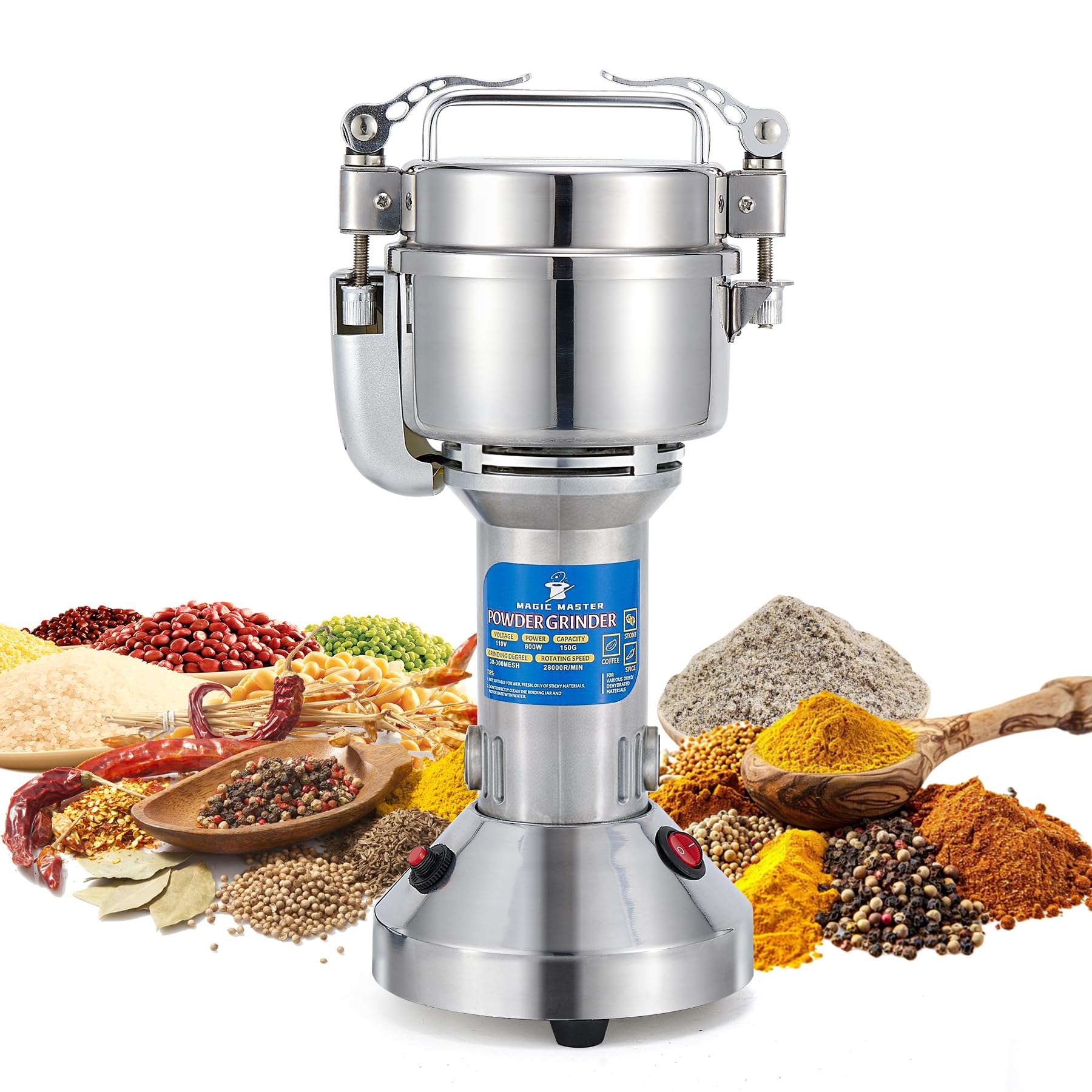 Grain Mill 製粉機 Magic Mill アメリカ製 s-l400.jpg