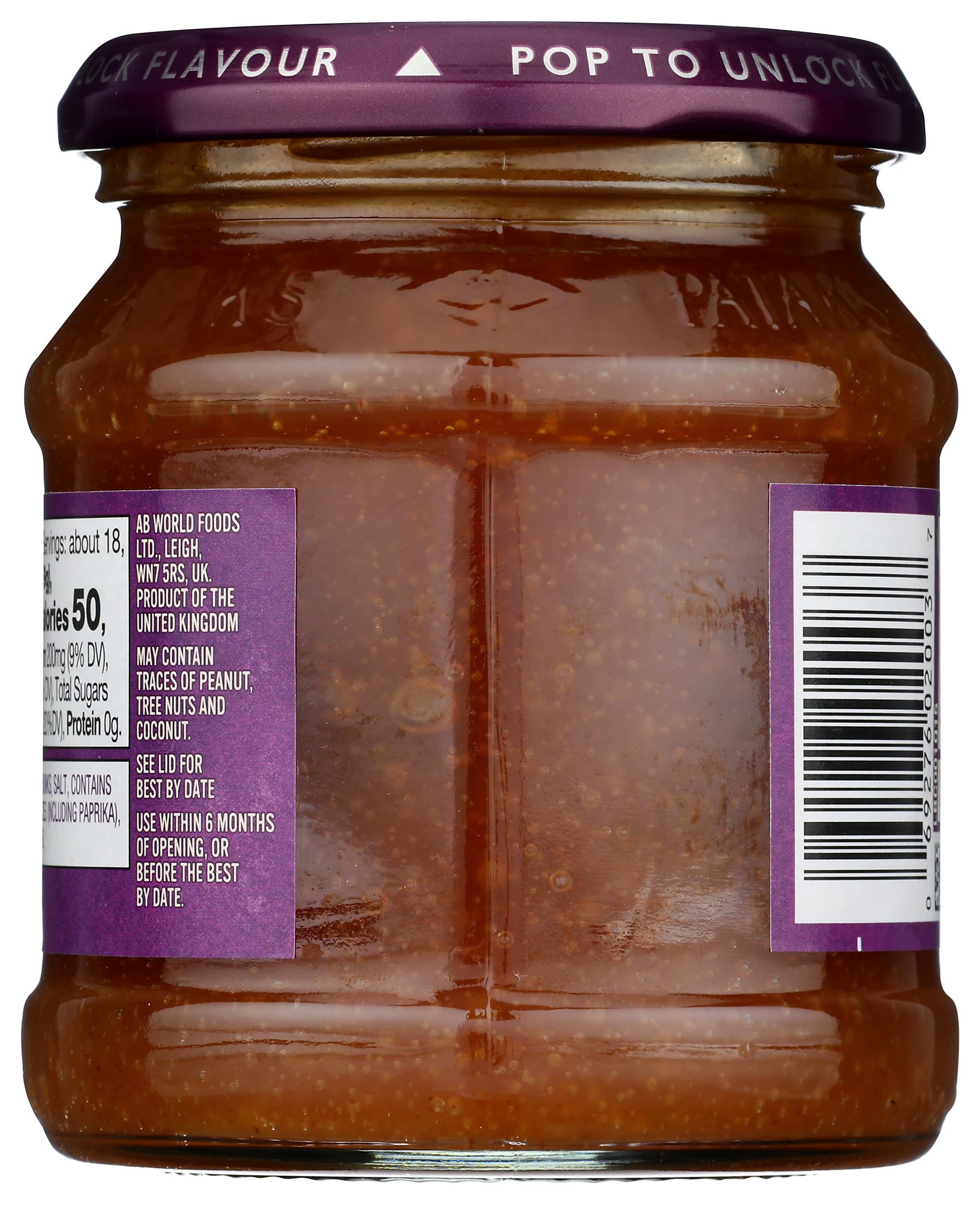 Patak's Sweet Mango Chutney, 12 Ounce x6