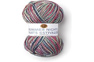 Lion Brand Yarn 512-311 Summer Nights Bonus Bundle Yarn, Stargazing