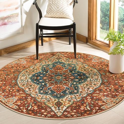 Miniatura 10 de Sivilife Alfombra de pasillo de 2 x 6 pulgadas, antideslizante, lavable, alfombra de cocina verde con respaldo de goma, alfombras bohemias florales