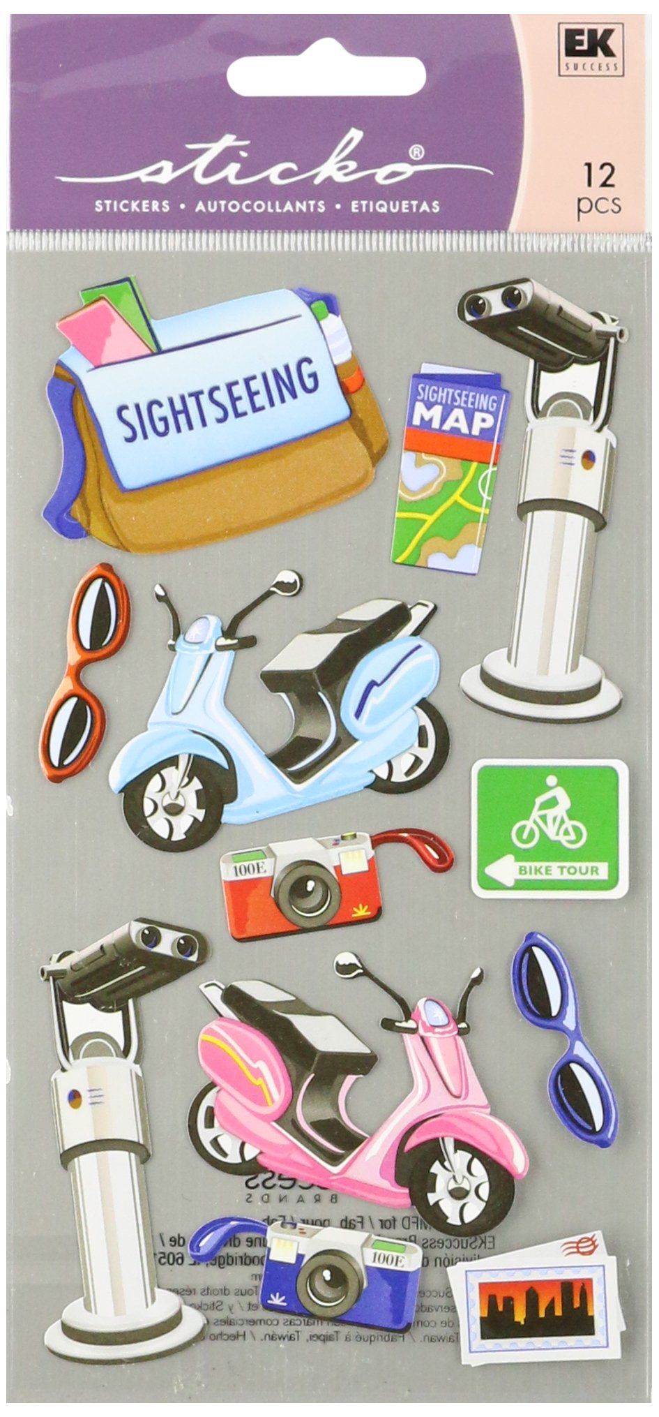 Sticko EK Success Sightseeing Stickers