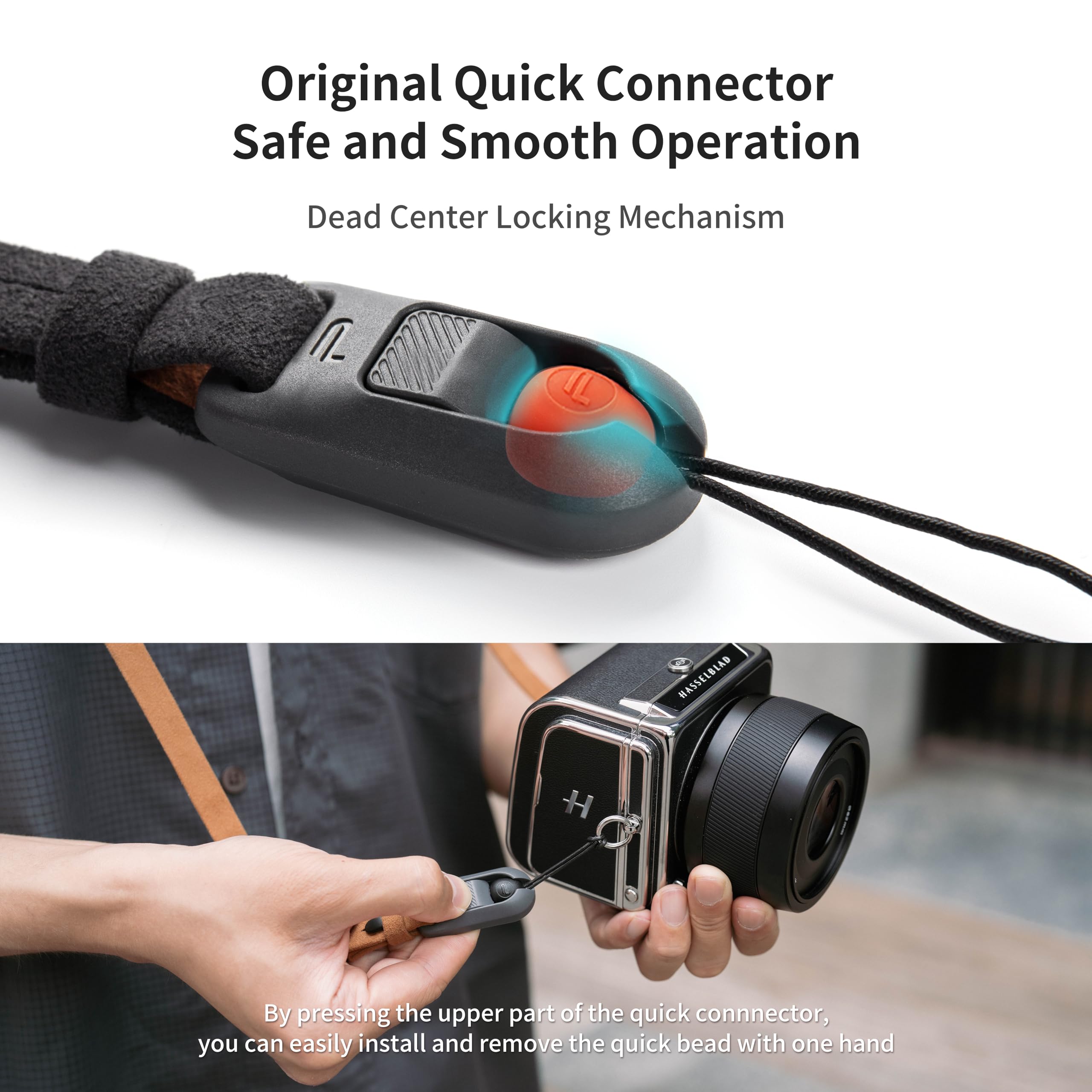 PGYTECH Retro Style Camera Shoulder Strap, Air Quick Release - Image 4