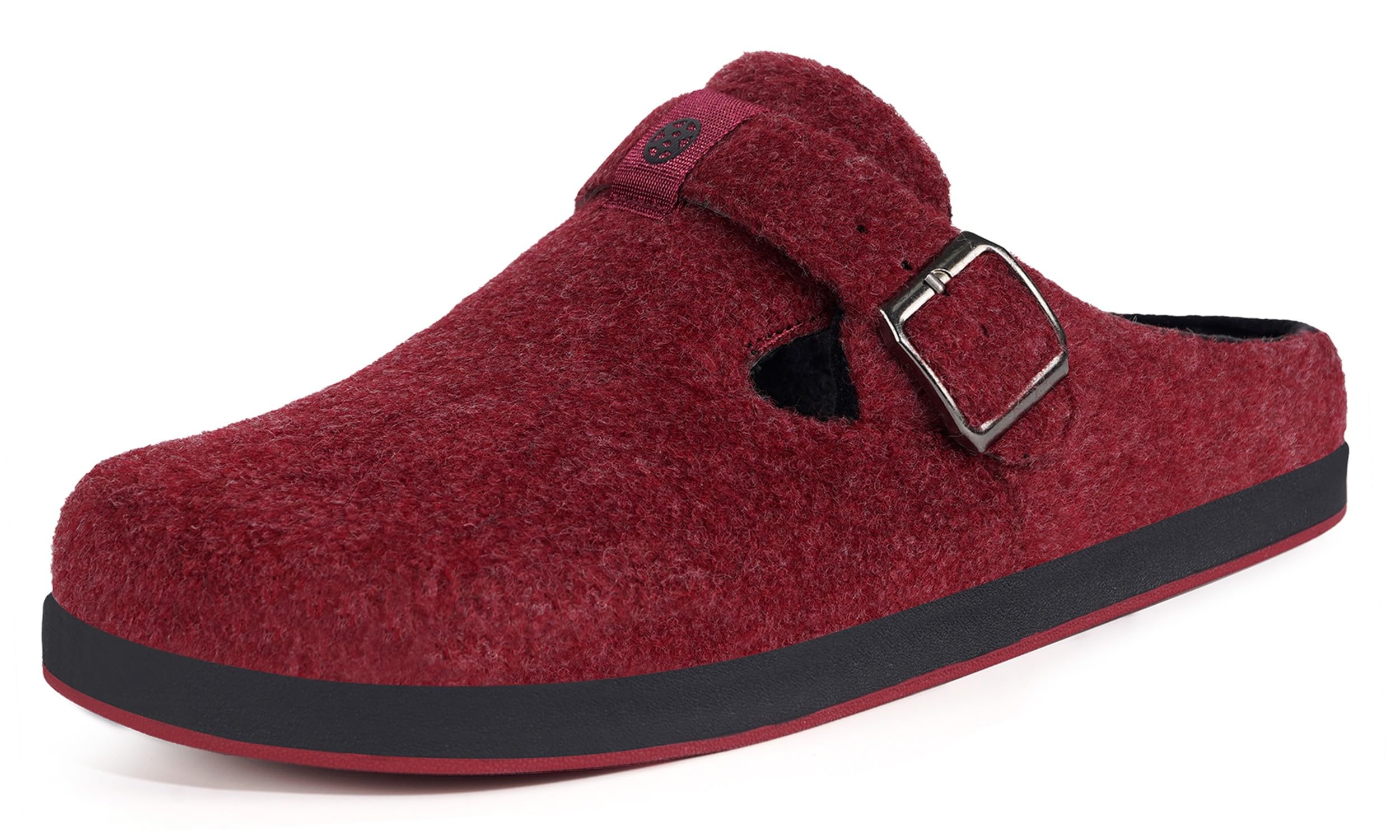 Gaatpot Pantofole Invernali da Uomo e da Donna,Zoccoli in Feltro per Indoor Outdoor,Taglia 36-46