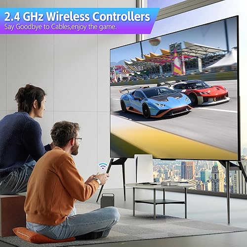 Miniatura 3 de Retro Game Stick, Retro Gaming Console with Built-in 20000+ Classic Games, Video Games Stick 4K HDMI with Dual 2.4G Wireless Controllers (64GB)