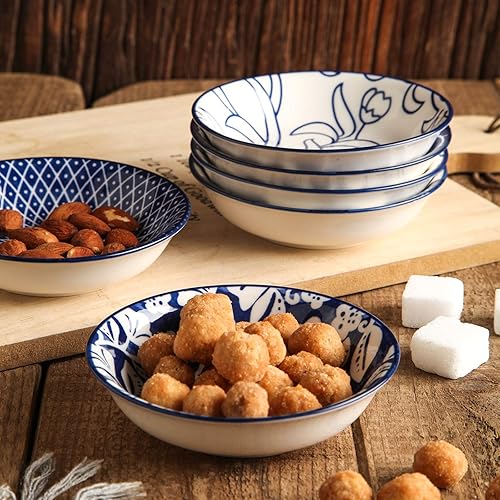 Miniatura 5 de Selamica Cuencos de cerámica para inmersión de 2.5 onzas, mini cuencos de salsa de soja, cuencos de inmersión, guarniciones de aperitivo para sushi,