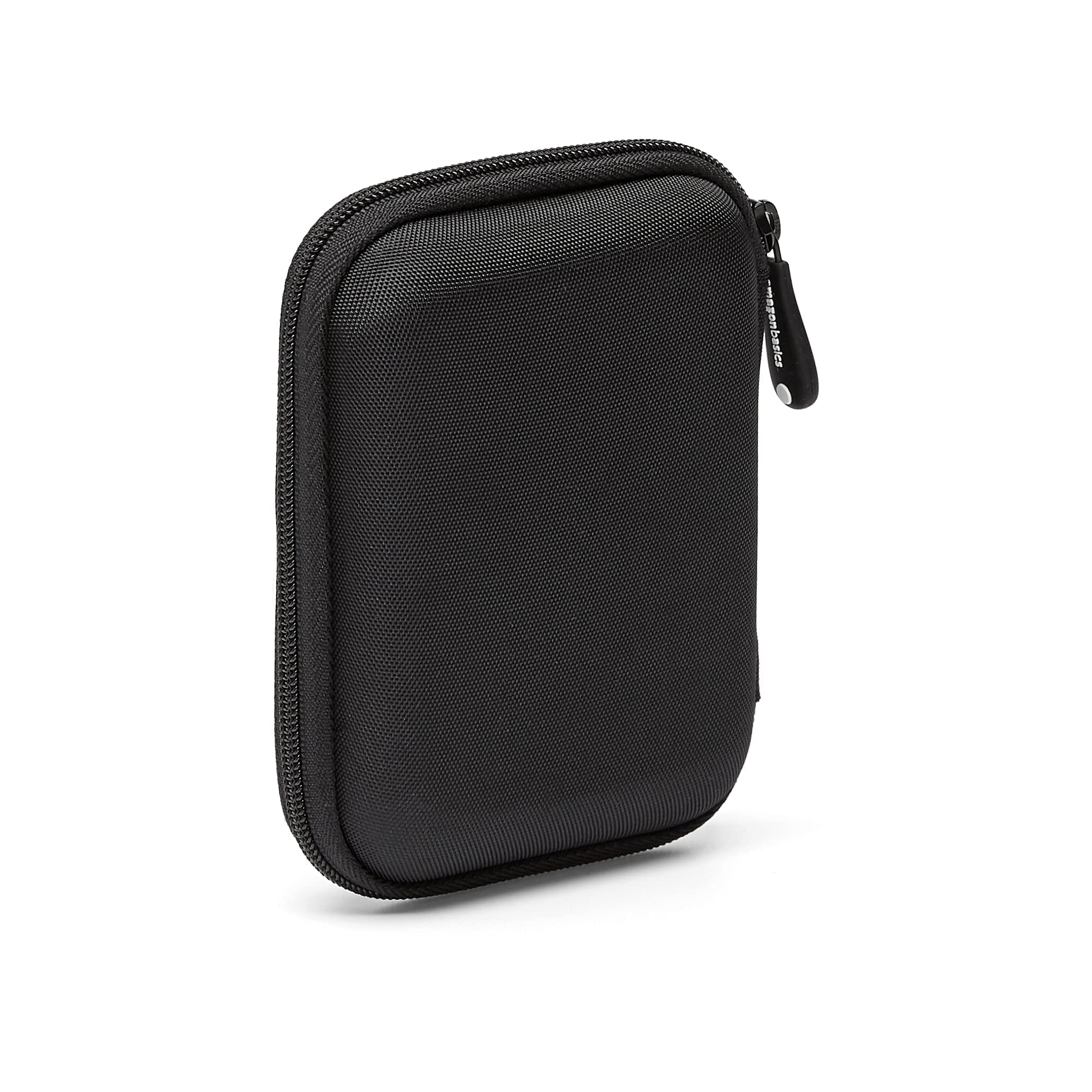 Amazon Basics Custodia rigida per Western Digital My Passport Essential, 4.72" x 3.66" x 0.63", Nero