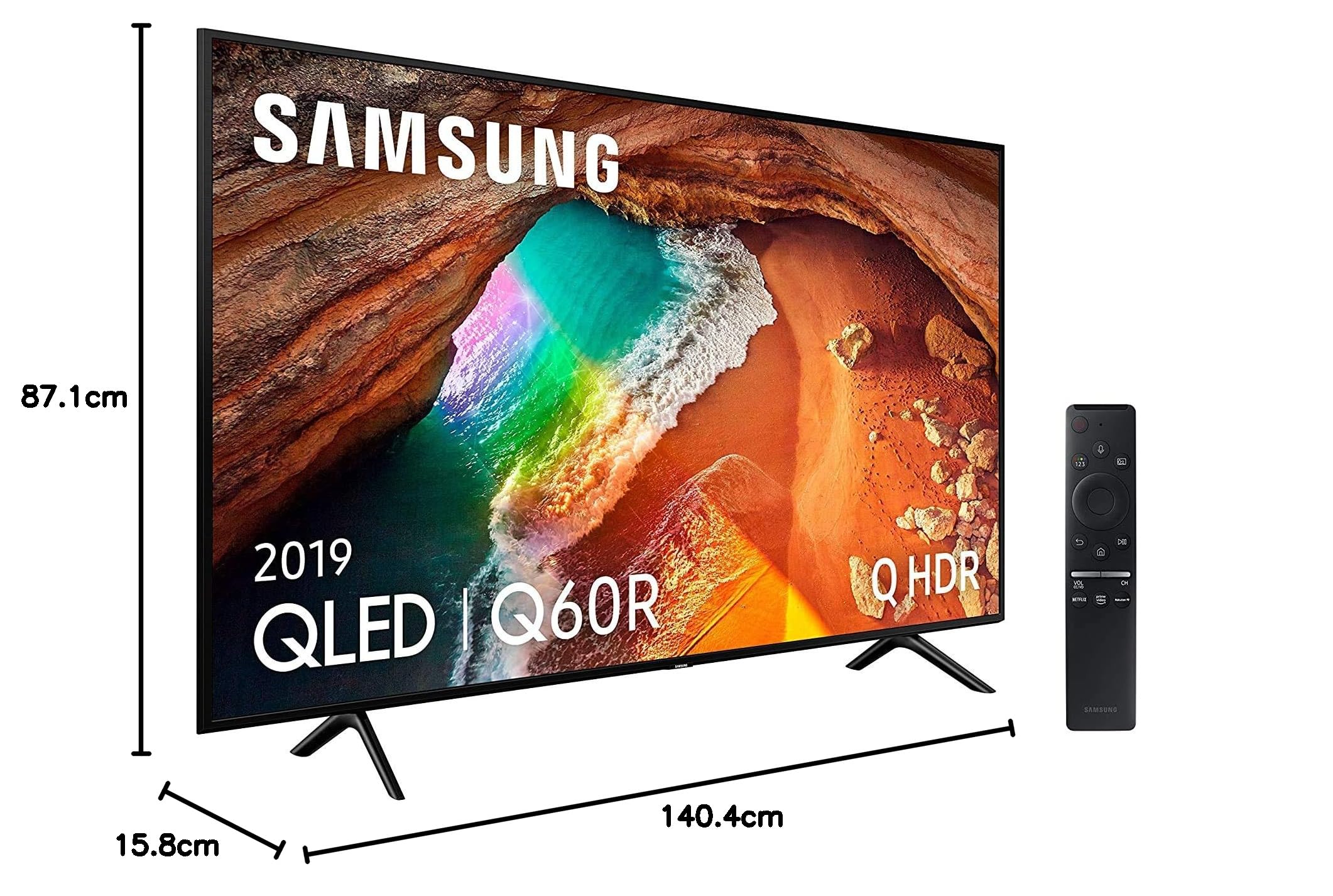 Samsung TV QLED 4K 138 cm QE55Q60R