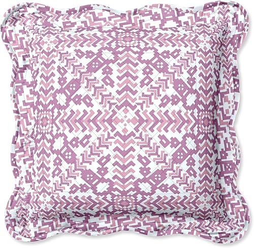 Miniatura 47 de BrylaneHome Almohada cuadrada Florence - Floral Multi