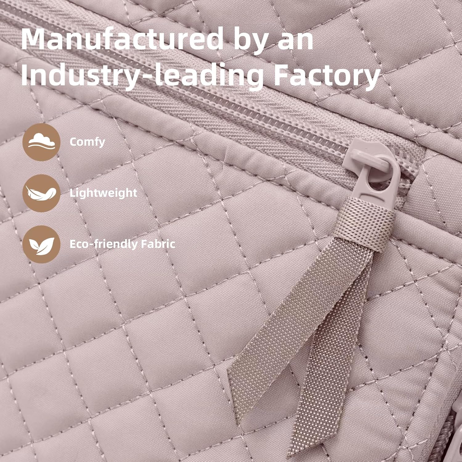 Backpack for Women,College Backpack,Quilted Casual Daypack,Waterproof Bookbag for 17Inch Laptop