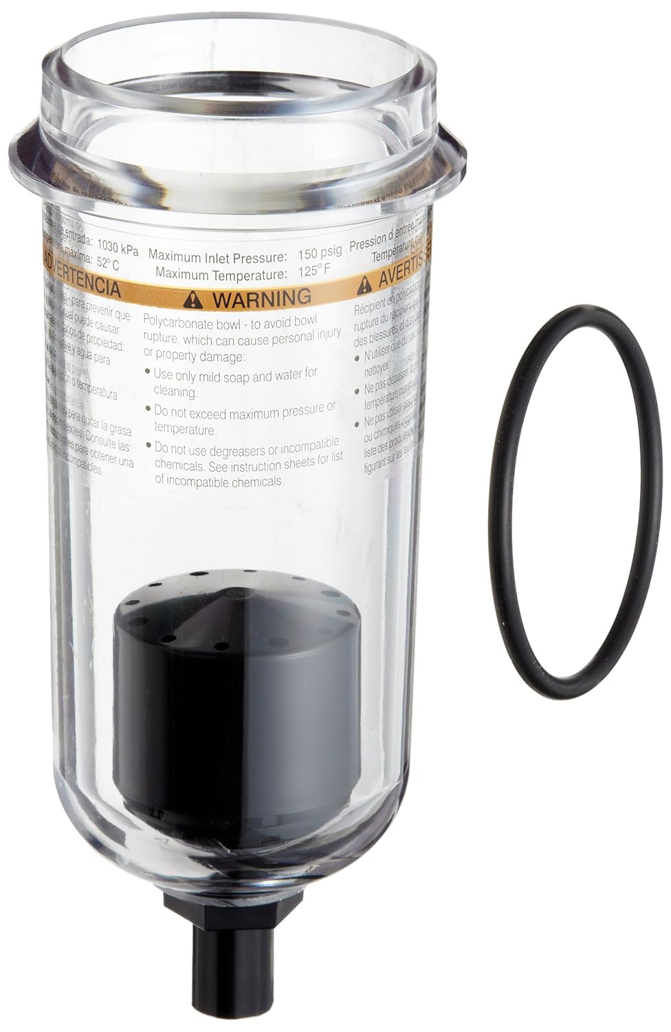 Crazy Deals Parker PS822P Polycarbonate Bowl with Automatic Float Drain for 07F, 12F and 07E Series Filter/Regulator, 7.2oz Capacity, 15 to 250 psig Review Parker PS822P Polycarbonate Bowl with Automatic Float Drain for 07F, 12F and 07E Series Filter/Regulator, 7.2oz Capacity, 15 to 250 psig