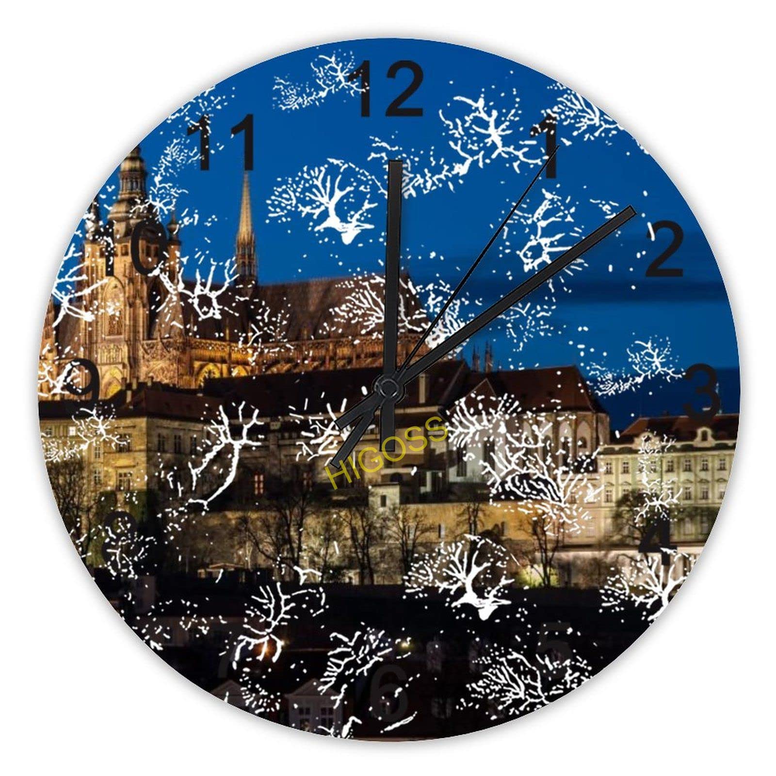 Horloge murale silencieuse sans tic-tac mécanisme précis