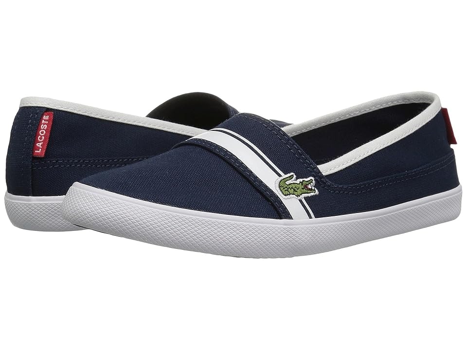 

Lacoste Kids Marice 118 1 (Little Kid/Big Kid) (Navy/White) Kid's Shoes
