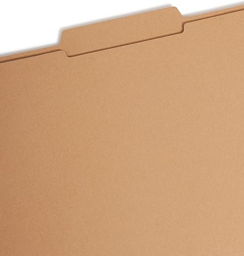 Miniatura 3 de Smead Carpeta de archivos de cierre, 2 sujetadores, pestaña reforzada de corte 25 a la derecha de la posición central, altura de la guía, tamaño