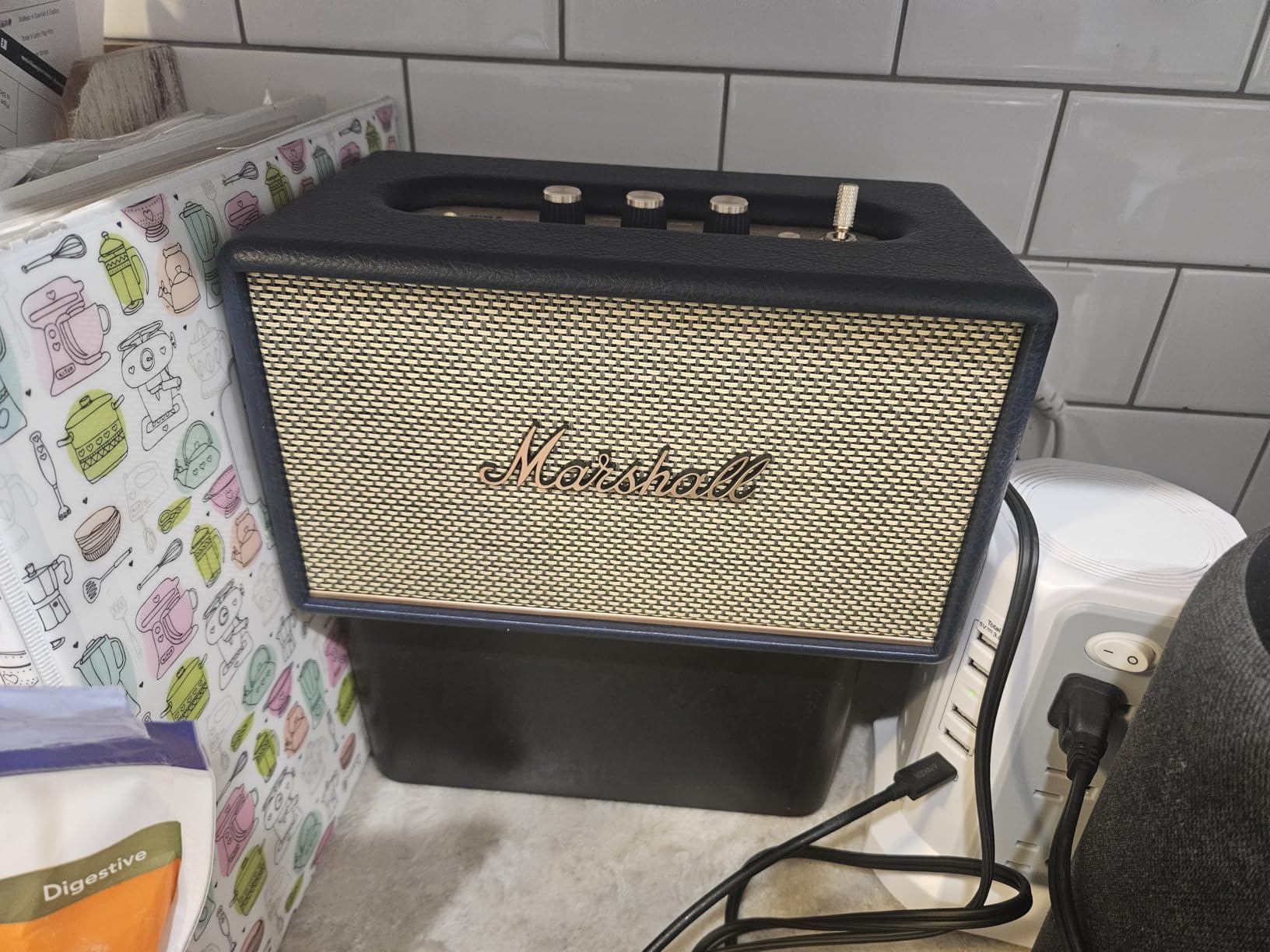Marshall Acton III speaker front angle