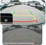 2pcs Car Camera Lens Protector, 360 Degree All-Round Transparent Scratch Resistant & Waterproof HD Car Camera Protective Cover for Most Vehicle