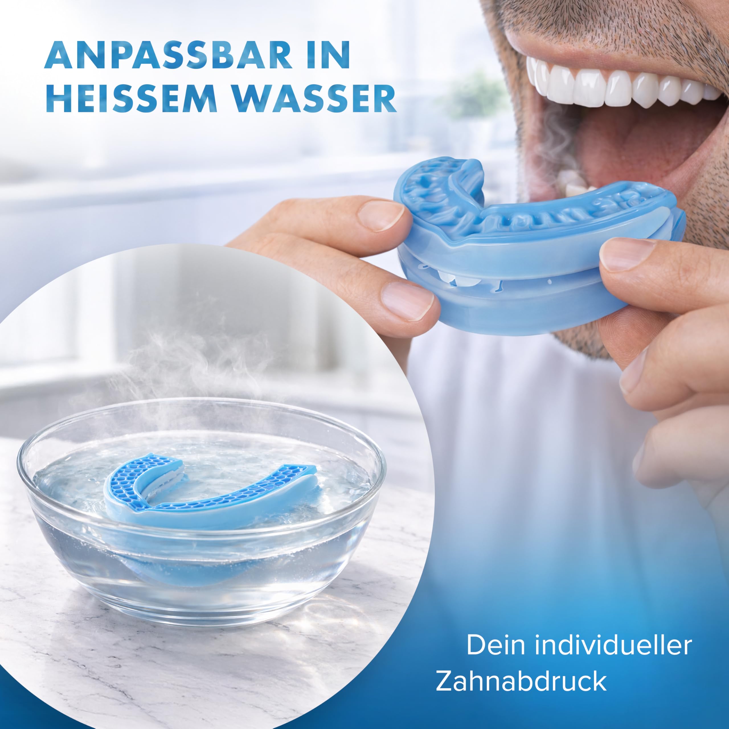 Schnarchschiene Anti-Snoring Mouth Guard ST11 gegen Schnarchen und Knirschen