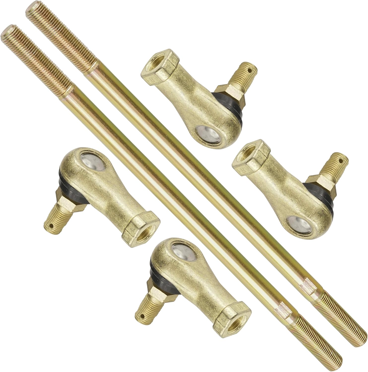 Caltric 2 Tie Rod Sets Compatible with Yamaha Kodiak 450 4Wd Yfm450 Yfm-450 2003-2006