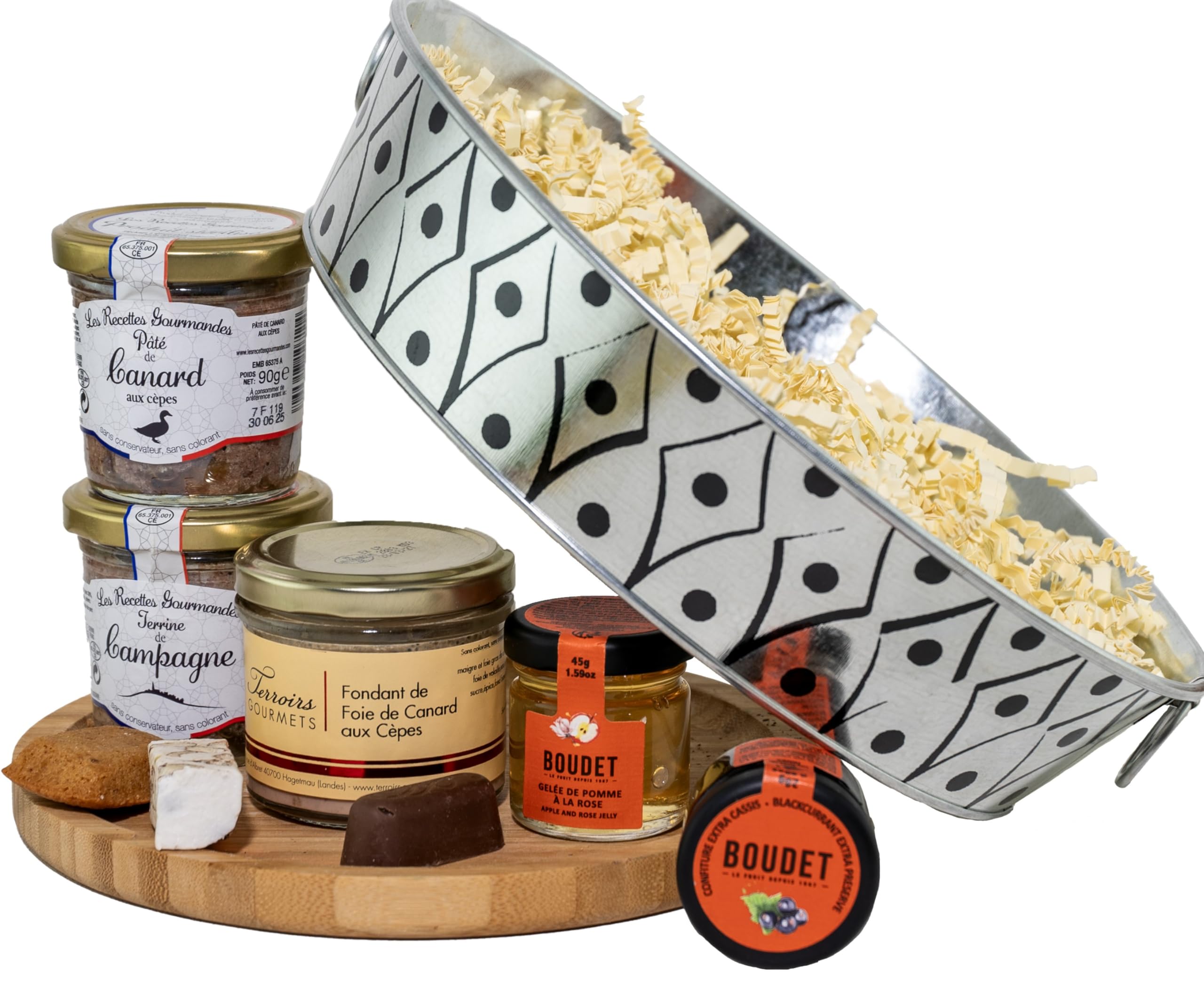 COLIS GOURMANDS - Panier Garni - Coffret Gourmand À Offrir - Idéal pour Cadeau Fête des Mères, Fête des Pères, Anniversaire, Noël, Retraite