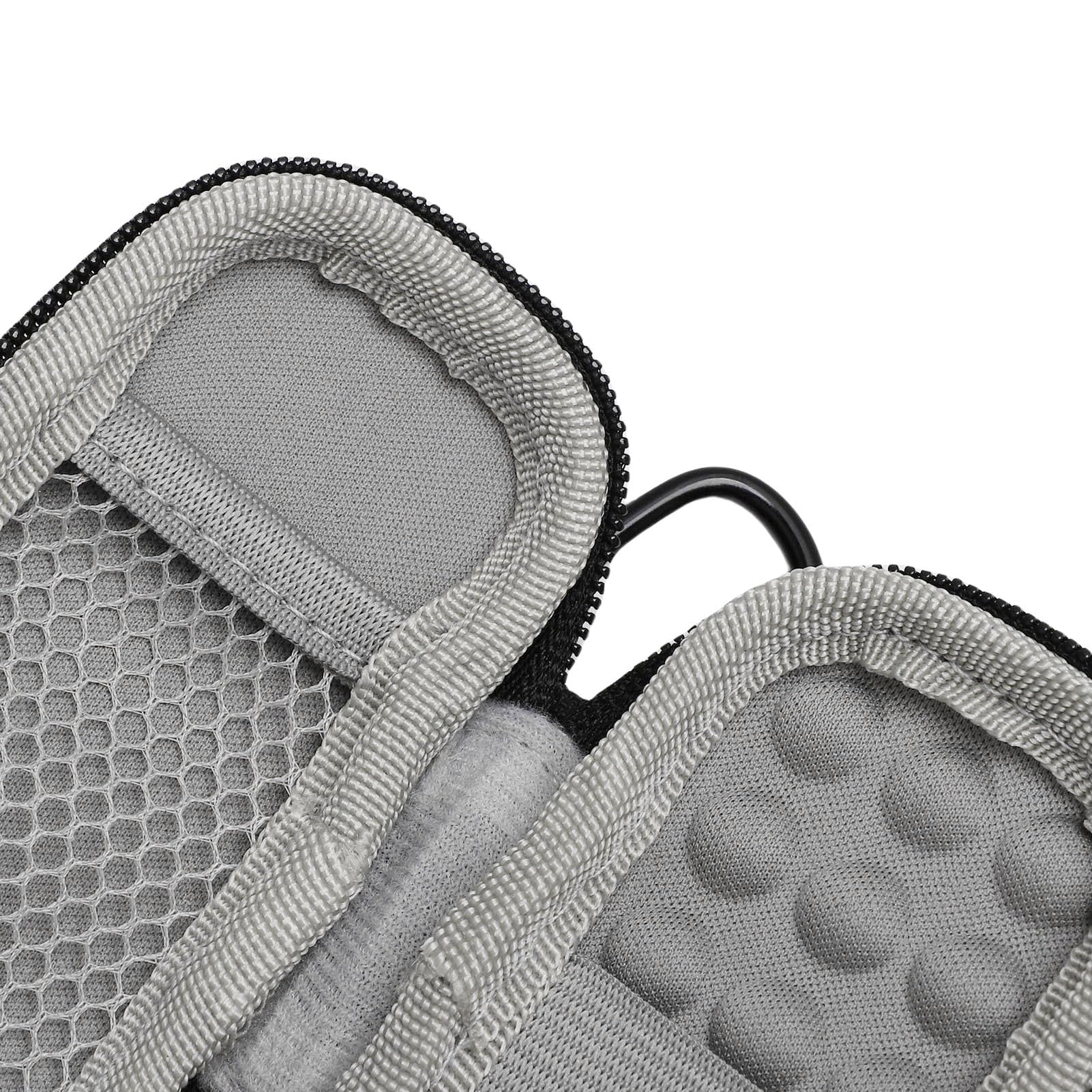 Étui de Transport Rigide pour Kardia Mobile 6L 1L Imperméabilisant PU EVA Sac de Rangement de Voyage Rond avec Sangle adapté aux Appareils Étui adapté pour Kardia MobileHard Carrying