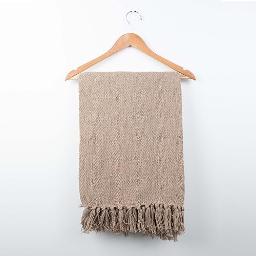 Miniatura 4 de Arkwright - Manta de tierra común  Paquete de 12 unidades, reversible, para todas las estaciones, de algodón, calidad de hotel de lujo, suave y