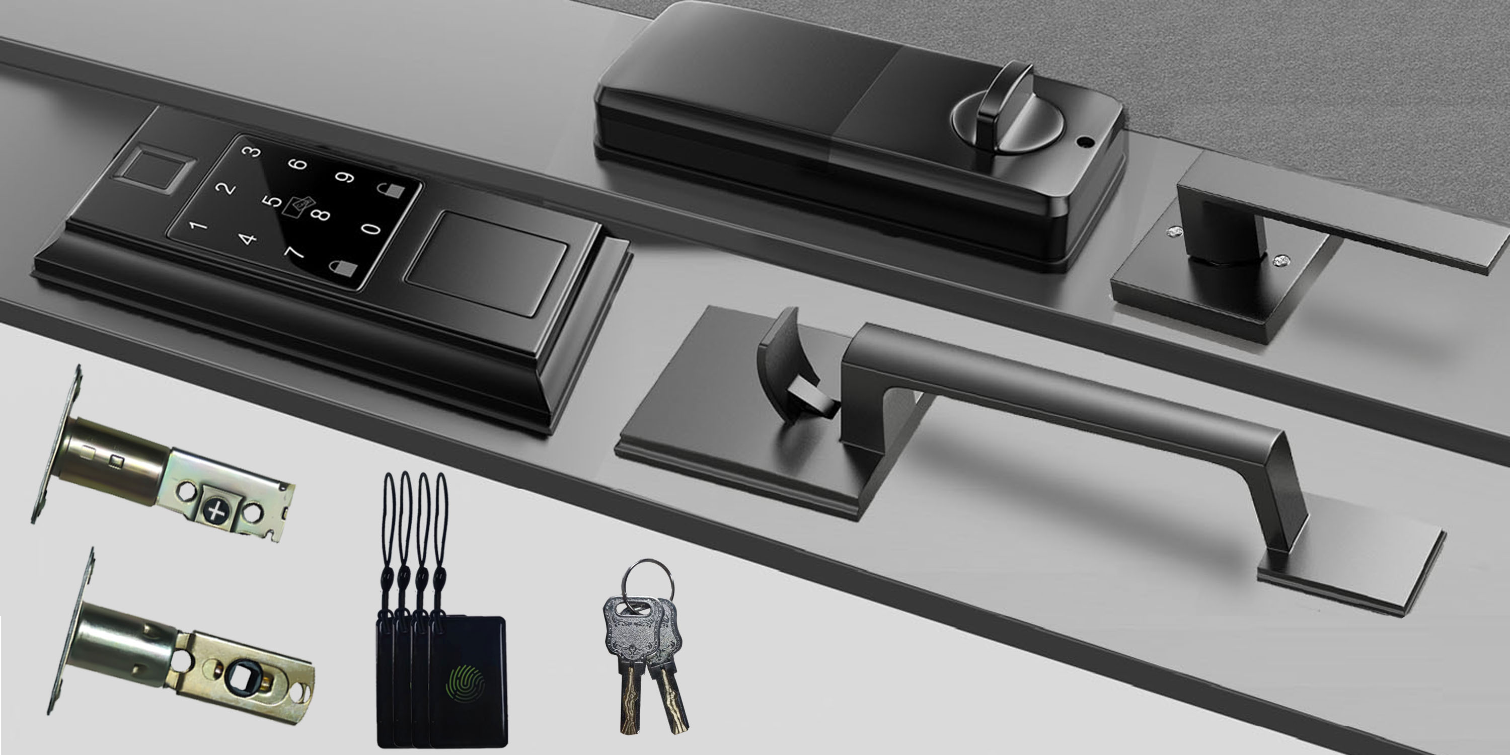 Watch Narpult Smart Front Door Lock Set Installation on Amazon Live