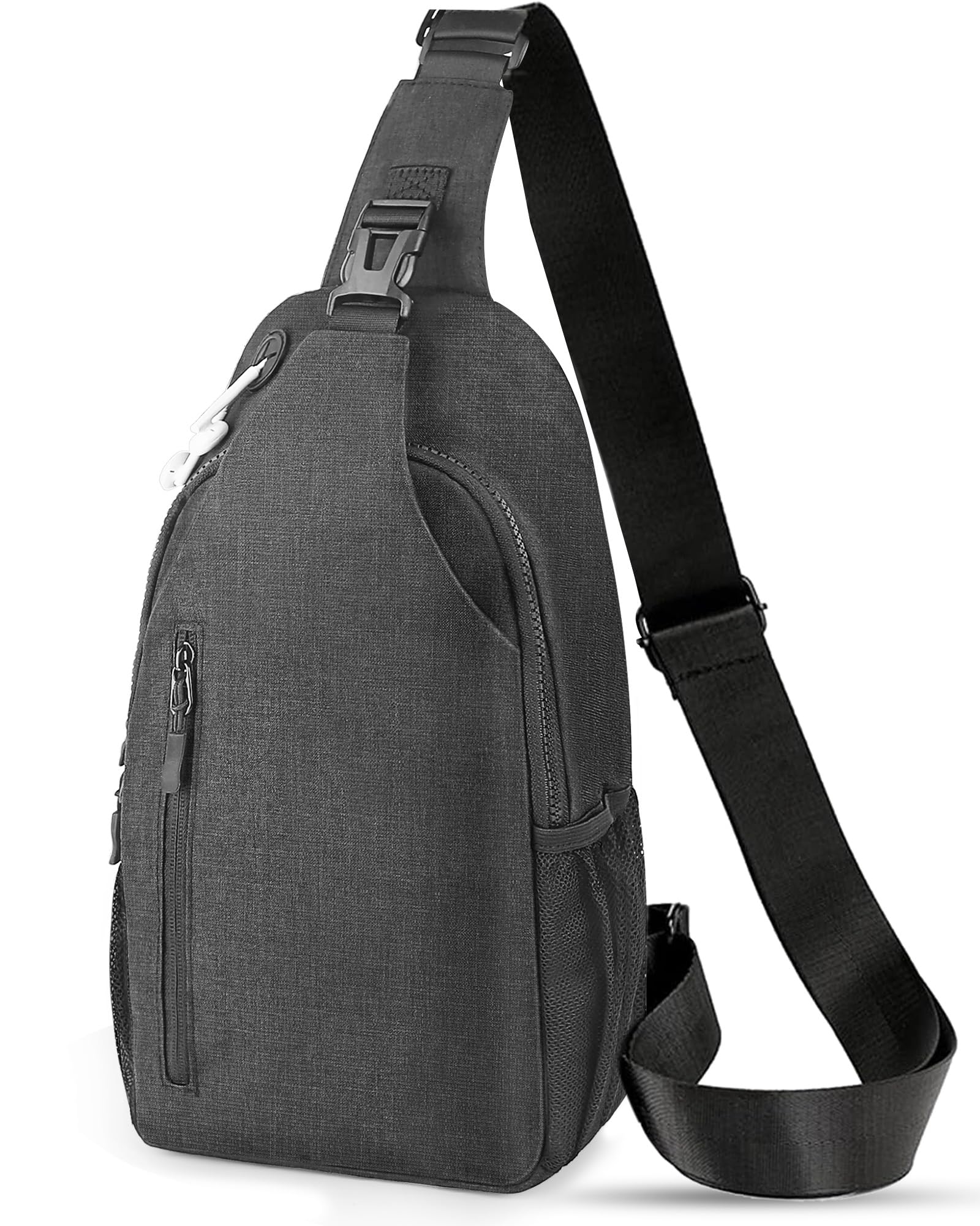 Crossbody Sling Bag for Women & Men, Waterproof Sling Backpack, Lightweight Shoulder Chest Bag for Hiking, Travel