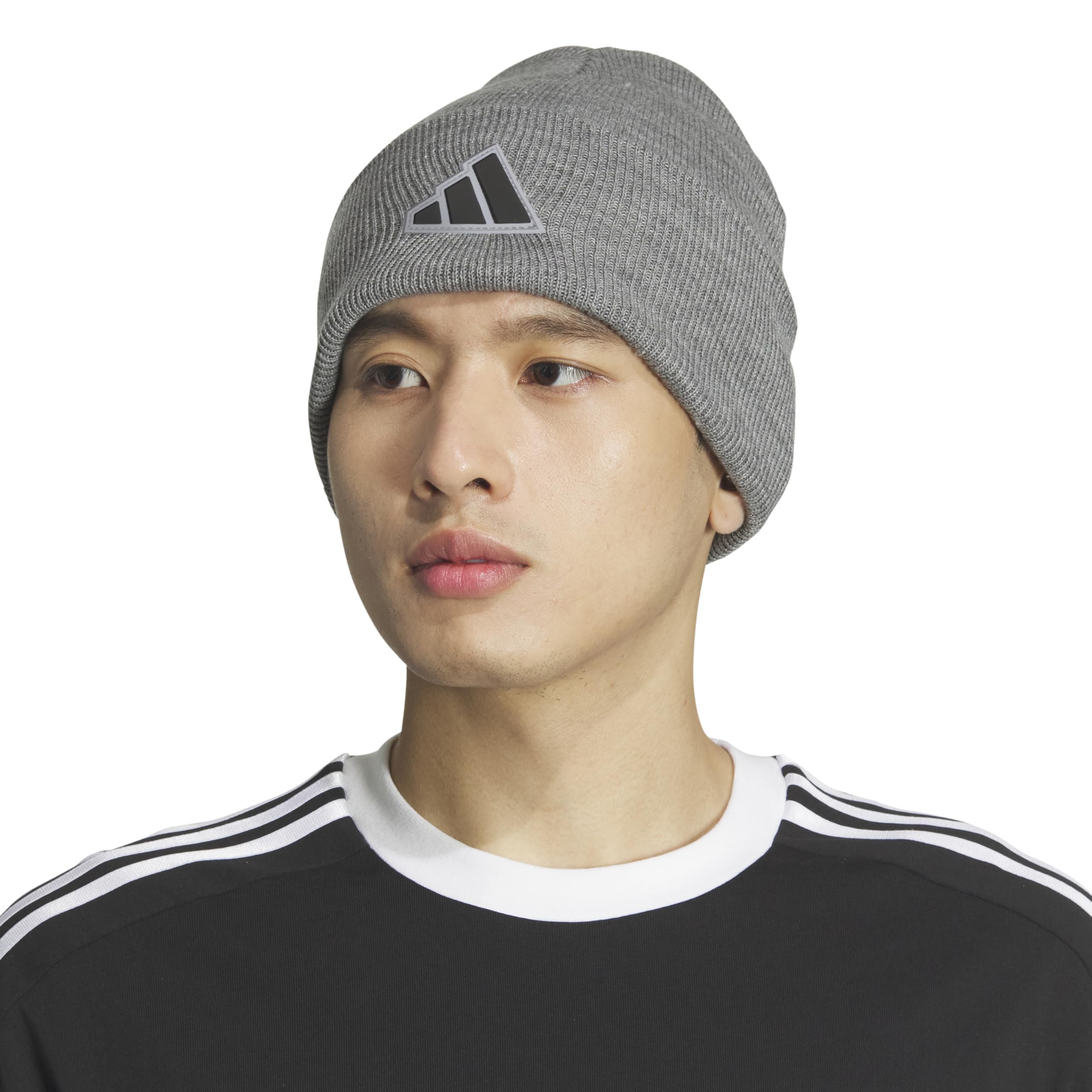 adidas Czapka zimowa Mężczyźni Postseason Beanie, Tall Fit Slouchy Cuffed Acrylic Knit Hat/Cap for Winter