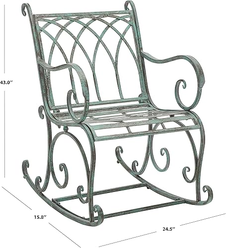 Miniatura 2 de Safavieh Outdoor Collection PAT5030 - Silla para niños, color verde oscuro antiguo