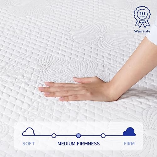 Miniatura 7 de Colchón de espuma viscoelástica Convolution de Sleeplace Olee Sleep ce 8pulgadas Memory Foam Blanco