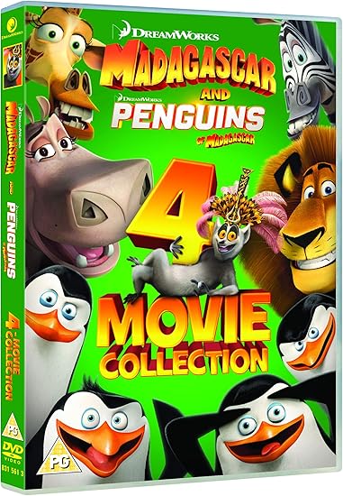 Madagascar Penguins Of Madagascar The 4 Movie Collection Dvd 18 Amazon Co Uk Dvd Blu Ray Madagascar Penguins Of Madagascar The 4 Movie Collection Dvd 18 Amazon Co Uk Dvd Blu Ray