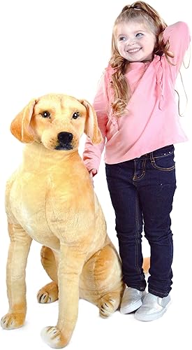 Leanna The Labrador - Perro de peluche de 30 pulgadas