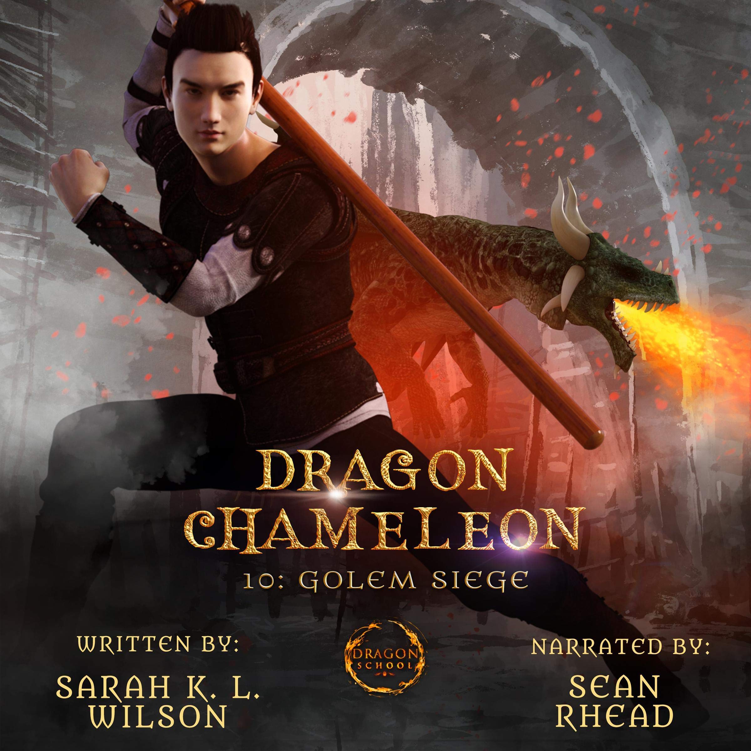 Cover art for Dragon Chameleon: Golem Siege