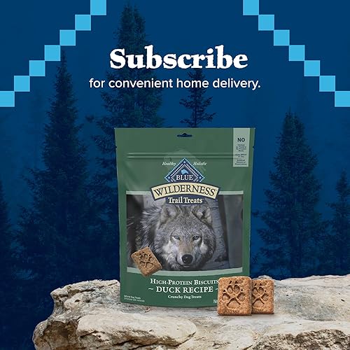 Miniatura 6 de Blue Buffalo Wilderness Trail Treats - Paquete variado de galletas crujientes para perros, sin granos y con alto contenido de proteínas, hechas con