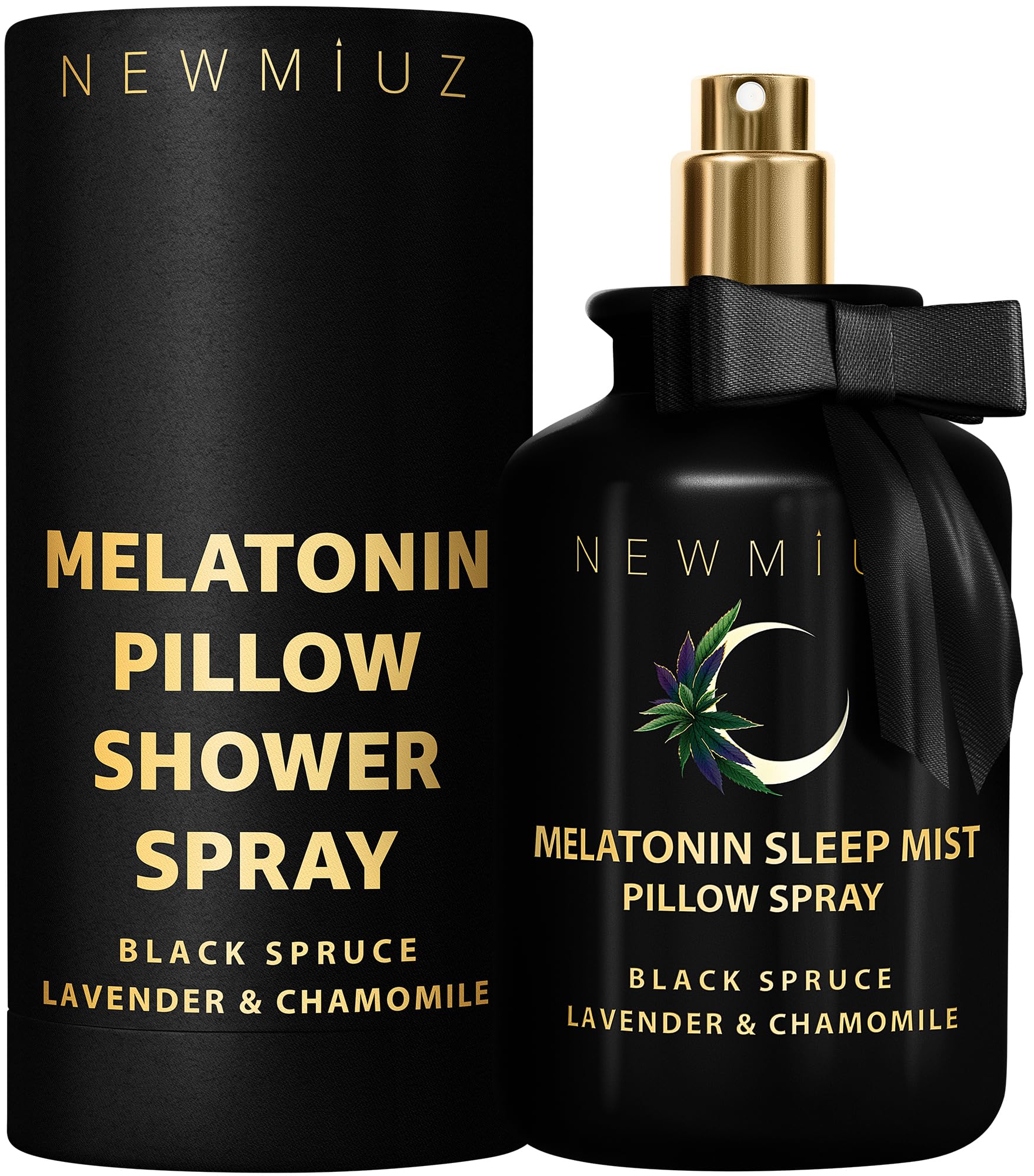 Deep Sleep Pillow Spray Lavender Chamomile Essential Oil Aromatherapy Mist for Sleep Relaxation Calming Stress Relief Bedtime Shower Spray Luxury Gift