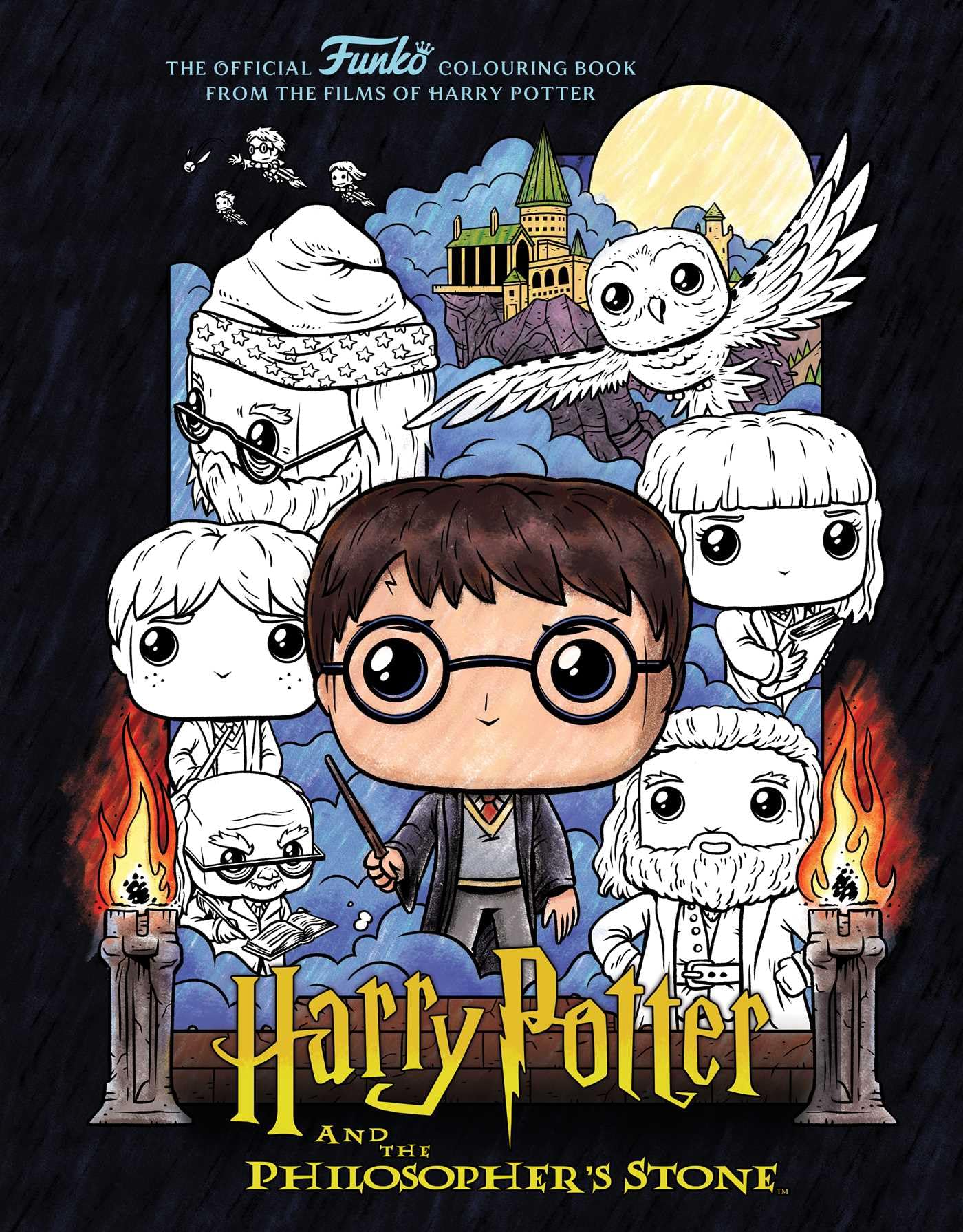 Funko Pop! Harry Potter Philosopher's Stone Colouring Book by Insight Editions