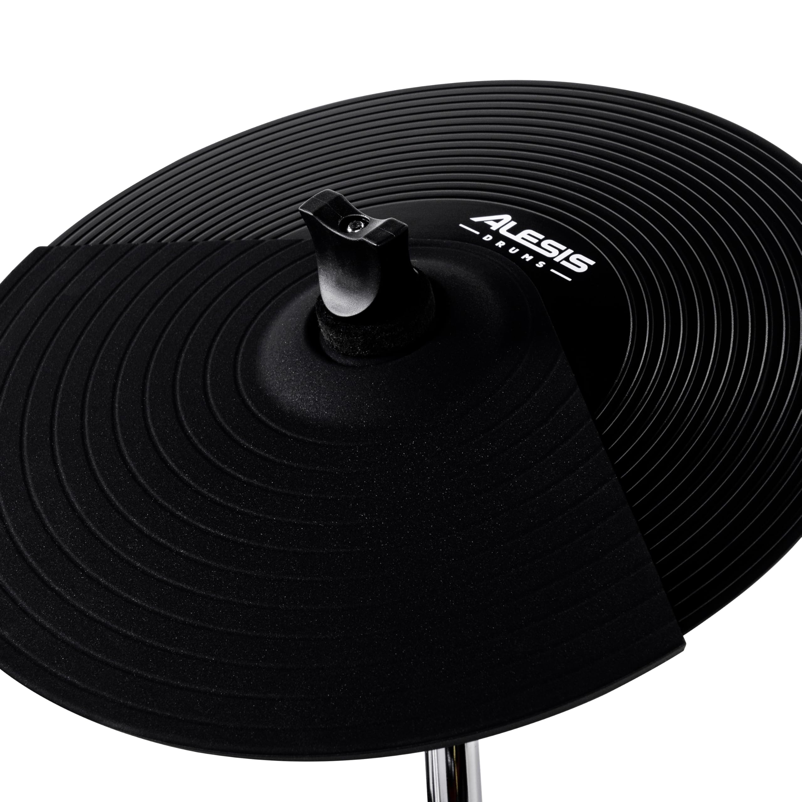 Alesis Drums Crimson III - Batteria Elettronica con Bluetooth, MIDI I/O, Pad Bi-Zona, Ride Tri-Zona, Piatti con Choke, Compatibile con Doppio Pedale, Lezioni Drumeo, BFD Player