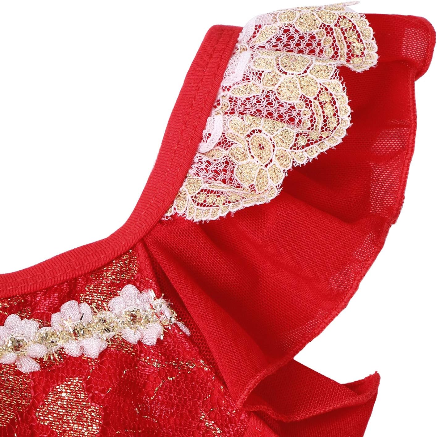 Girls Skirted Leotards Ballet Dance Tutu Princess Dress Ballerina Costumes 3-8Y - Image 3