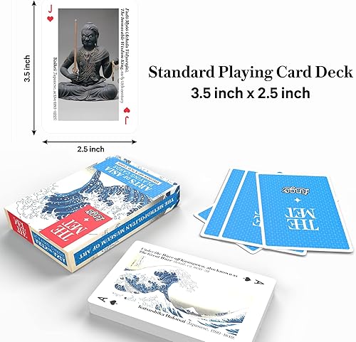 Miniatura 2 de Lingo Naipes Arts of Asia - Museo Metropolitano de Arte x Discover Art & Play Cards | Hokusai