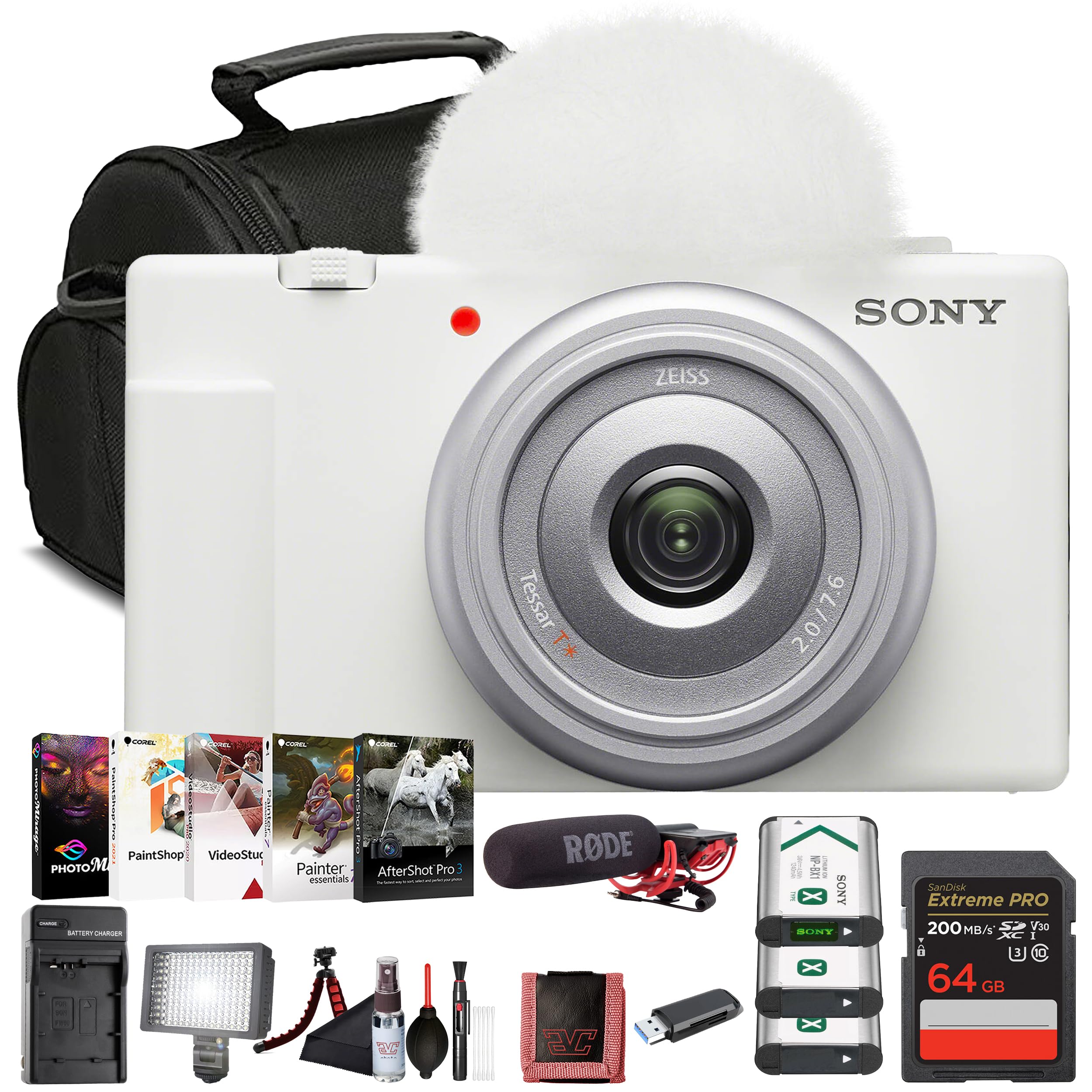 【完動品】SONY zv-1 コンパクトデジタルカメラ ZEISSレンズ Amazon.com : Sony ZV-1 Digital Vlogging Camera White (DCZV1/W