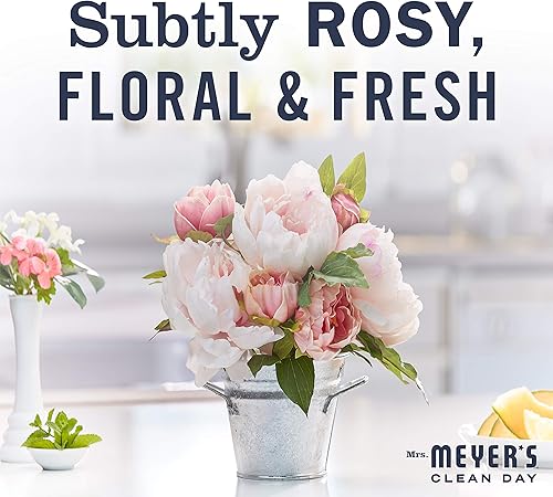 Miniatura 582 de Mrs. MEYER'S Variedad de jabón líquido para manos, 1 repuesto de bayas de ciruela, 1 jabón de manos de ciruela y bayas, 2