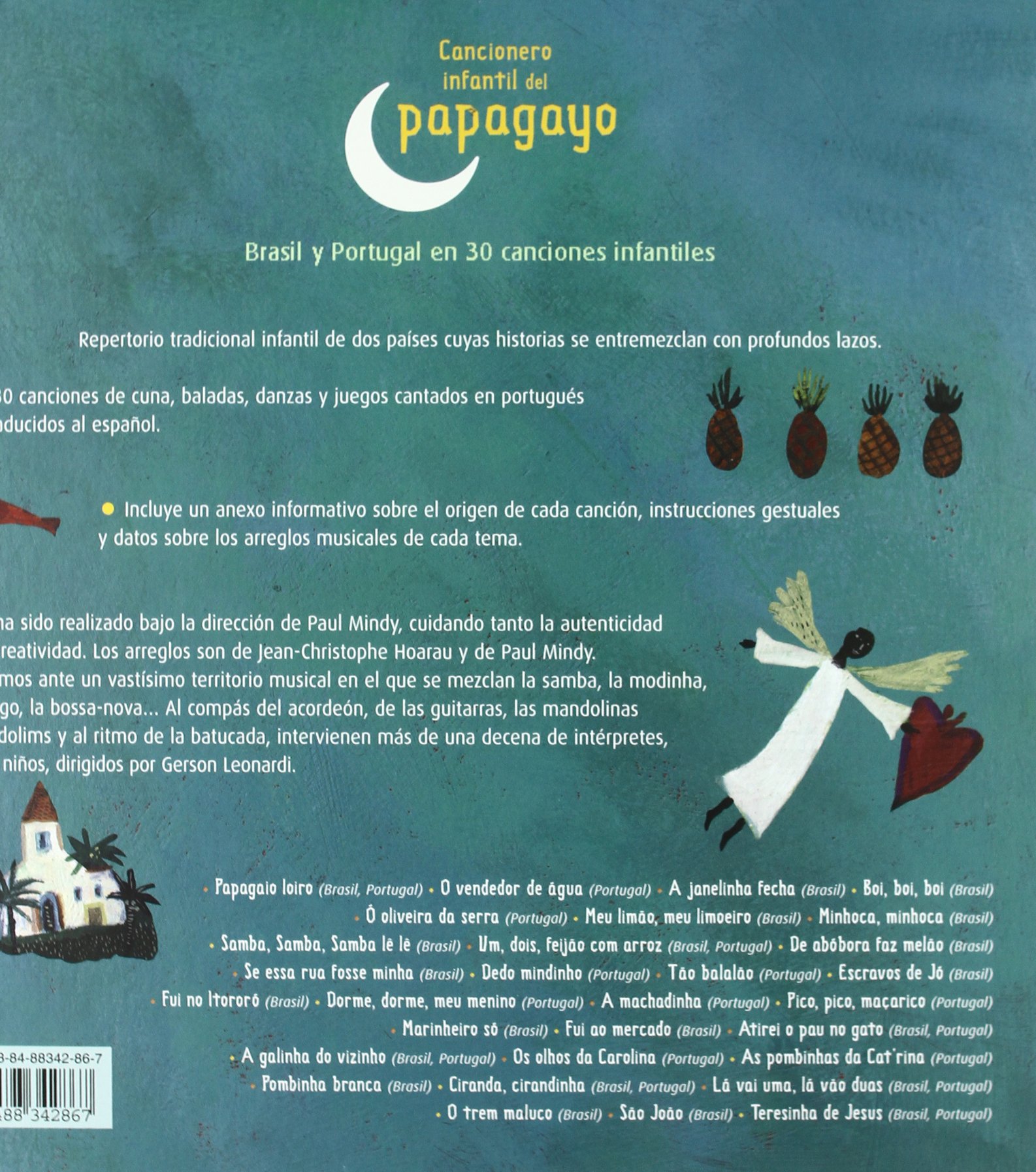 Cancionero infantil del papagayo - 9788488342867