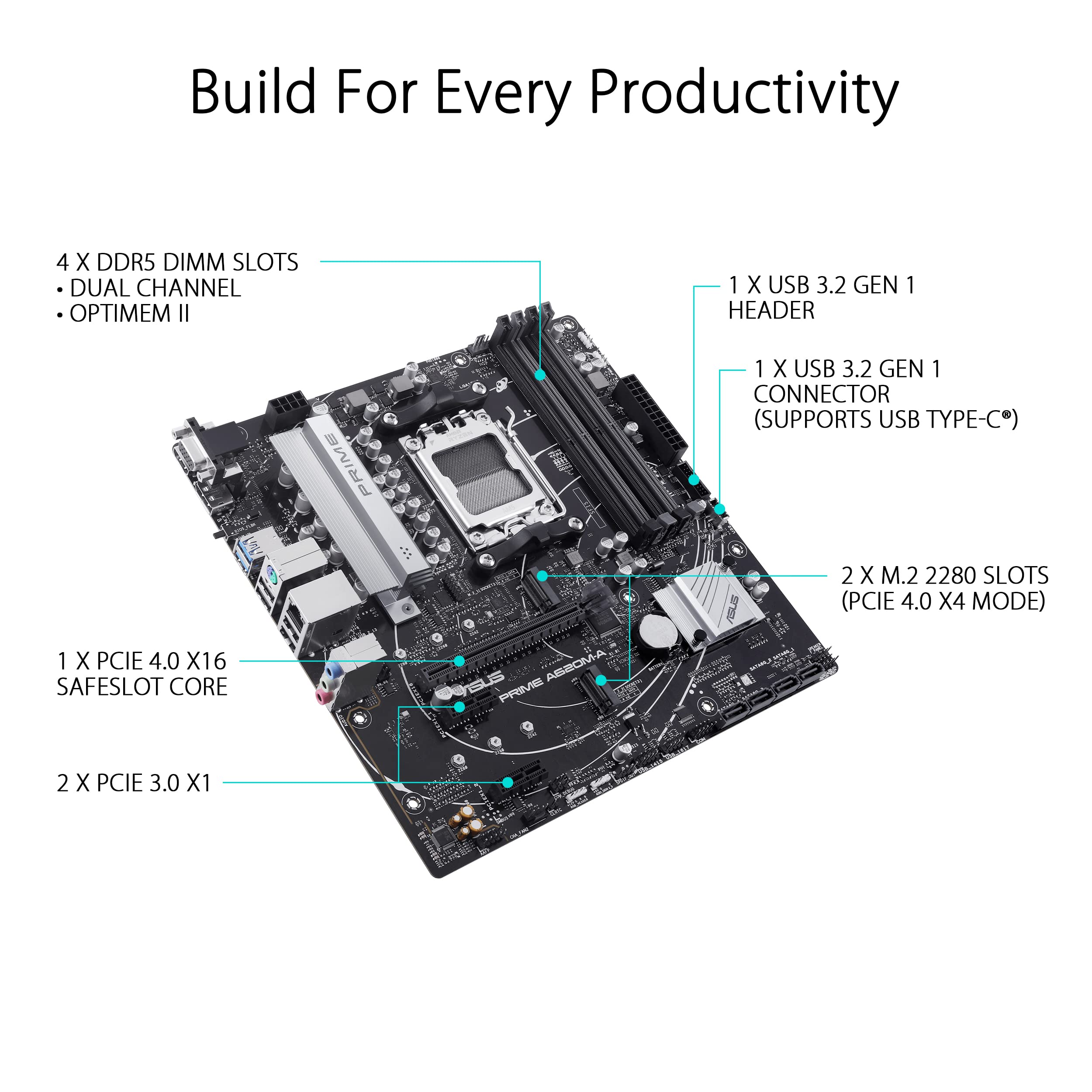 Amazon | ASUS Prime A620M-A-CSM AMD AM5(Ryzen 7000) mATX 商用