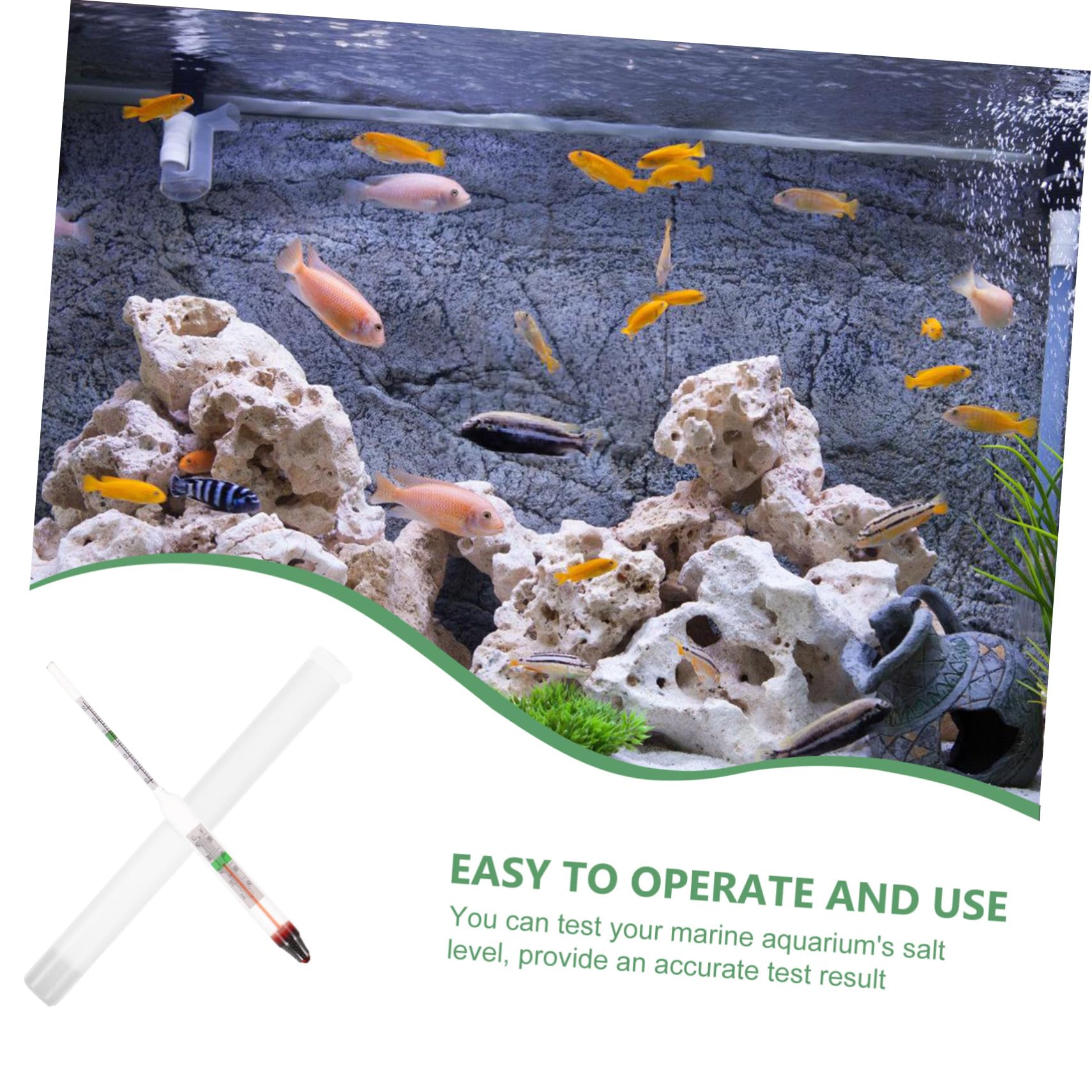 Densimetro Per Acquario Marino - Misuratore Salinità Acqua - Precisione ±0.001 - Foto 11
