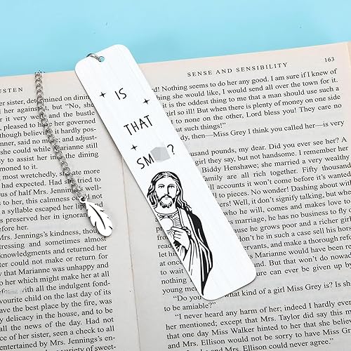 Miniatura 4 de Marcapáginas de regalos divertidos para amantes de los libros, mujeres, hombres, mejores amigos, hermanas, cristianos, marcadores de libros, regalos