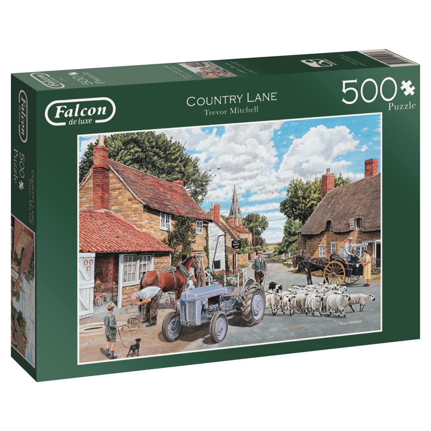 Puzzle Falcon Deluxe La Stanza Da Cucire - 500 Pezzi, Completo, Paesi Bassi